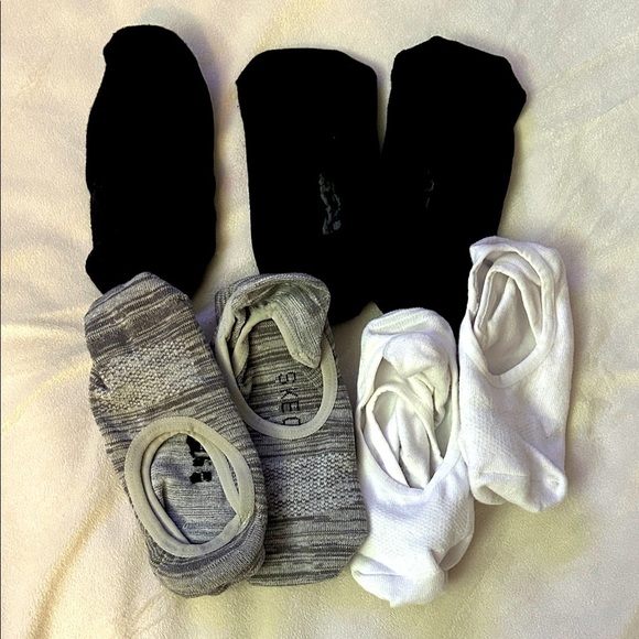 Bundle of sketchers no show socks - 7 pairs - Picture 1 of 4
